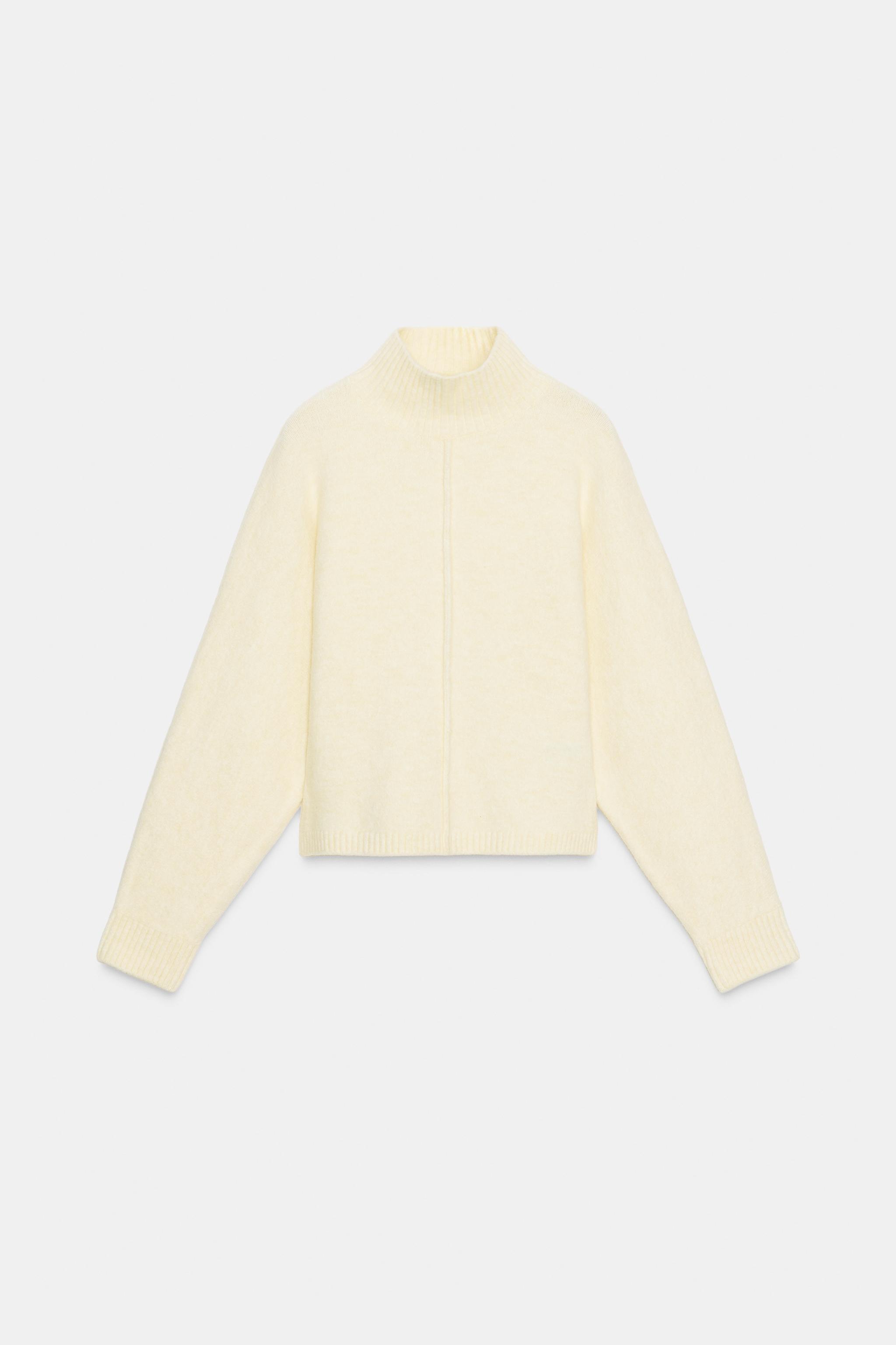 PULL EN MAILLE SOFT À COL MONTANT